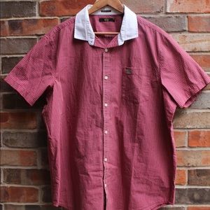 🐧Men’s Original Penguin Red Plaid Shirt